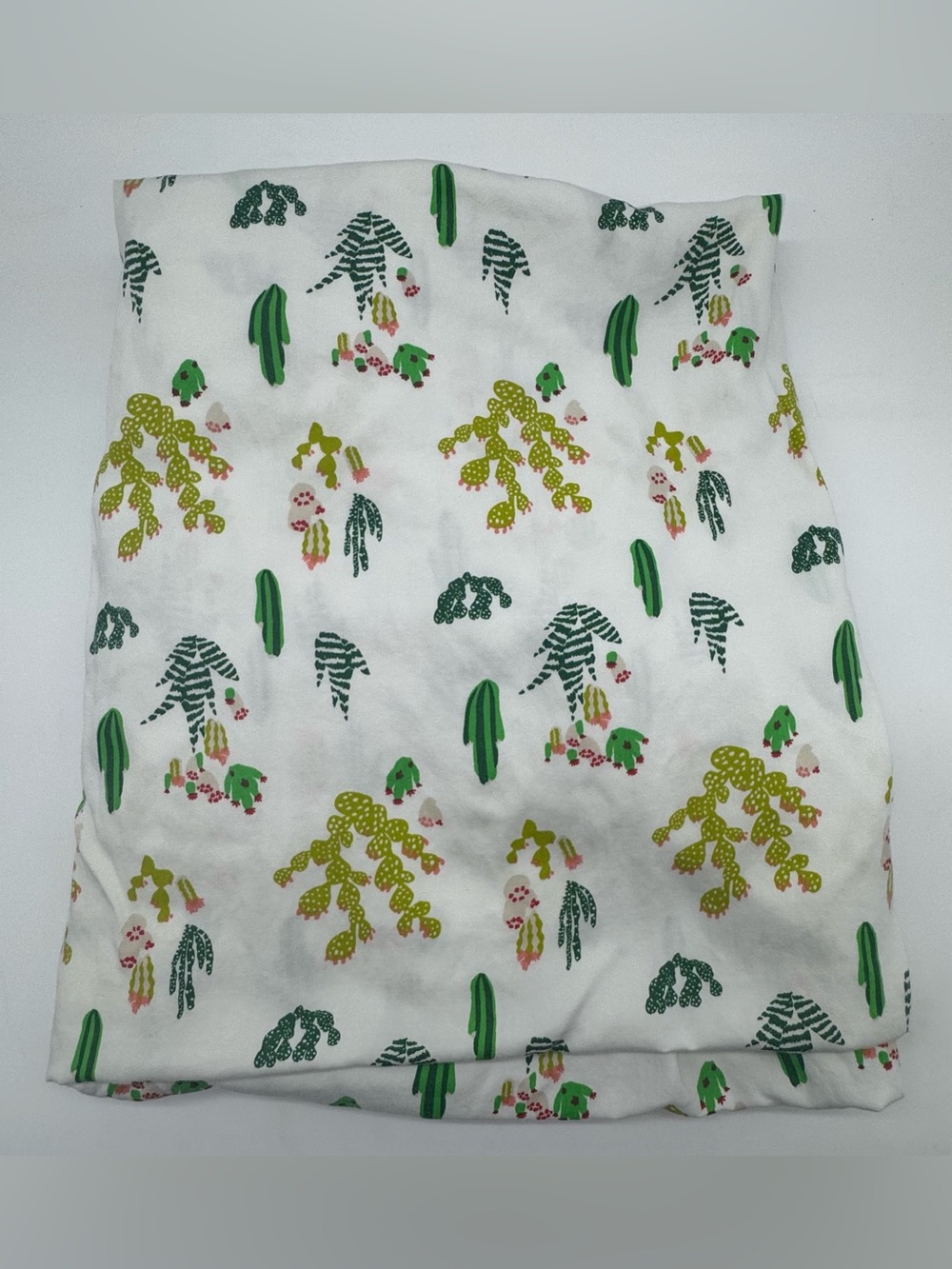Biscuit Home Marfa Luxury Boutique Crib Sheet in Cactus Nursery Theme